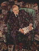 Portrait of Hugo Koller Egon Schiele